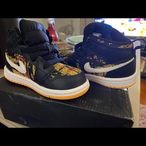 Jordan Black Laser Orange Bright Melon Toddler Shoes